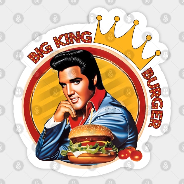 Royal Mantle | Big King Burger Sticker by Royal Mantle